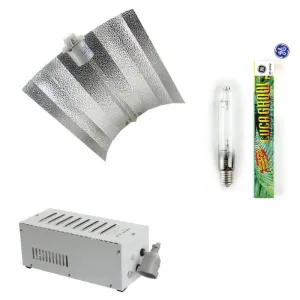 1000w HPS Grow Light Kit | Lucagrow Bulb   70cm X 62cm Reflector   Ballast