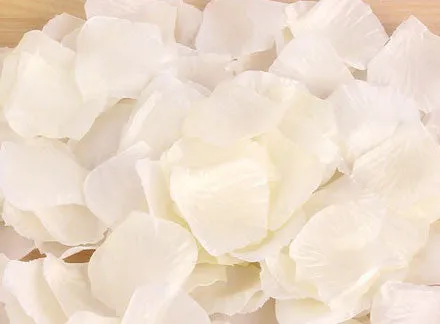 100PCS rose petals wedding decoration silk festival party table table confetti decoration