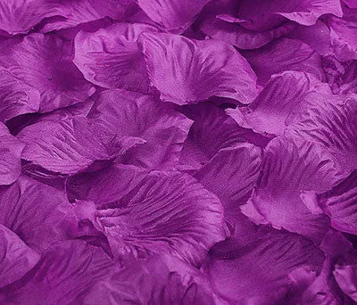 100PCS rose petals wedding decoration silk festival party table table confetti decoration