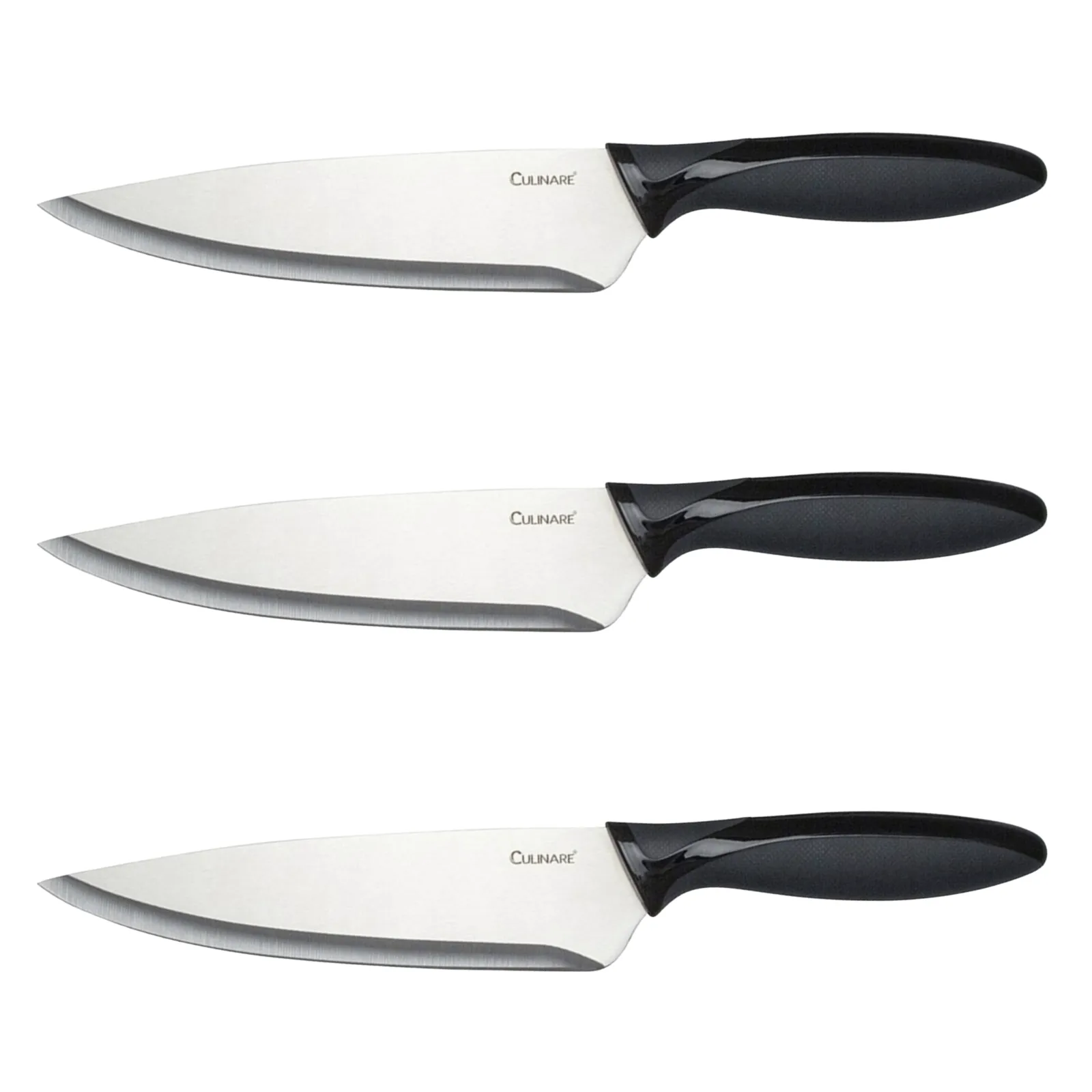 3-Piece Culinare Chef Knife Set | 18.5cm | Stainless Steel Kitchen Cutting