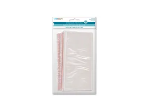 Craft Medley: Zipper-Seal Polybags, 8.5in x 12in, 6pc