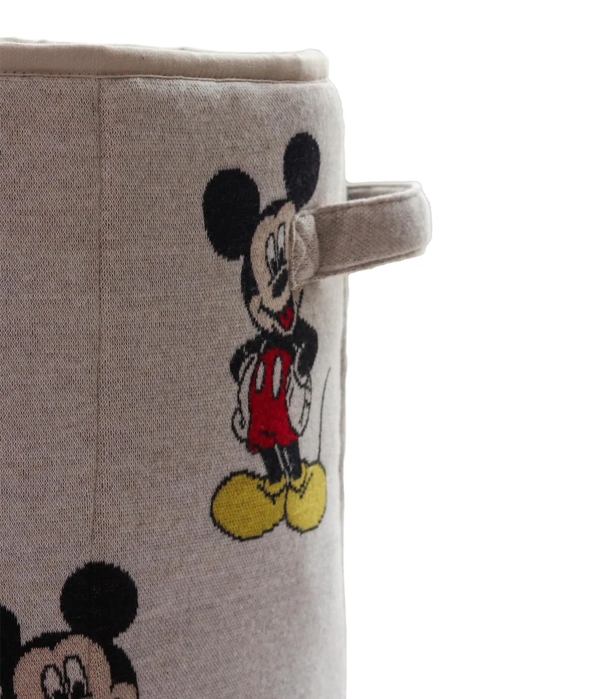 I Love Mickey Mouse - Cotton Knitted Large Kids Baskets For Assembling Toys and other Playing Accessories