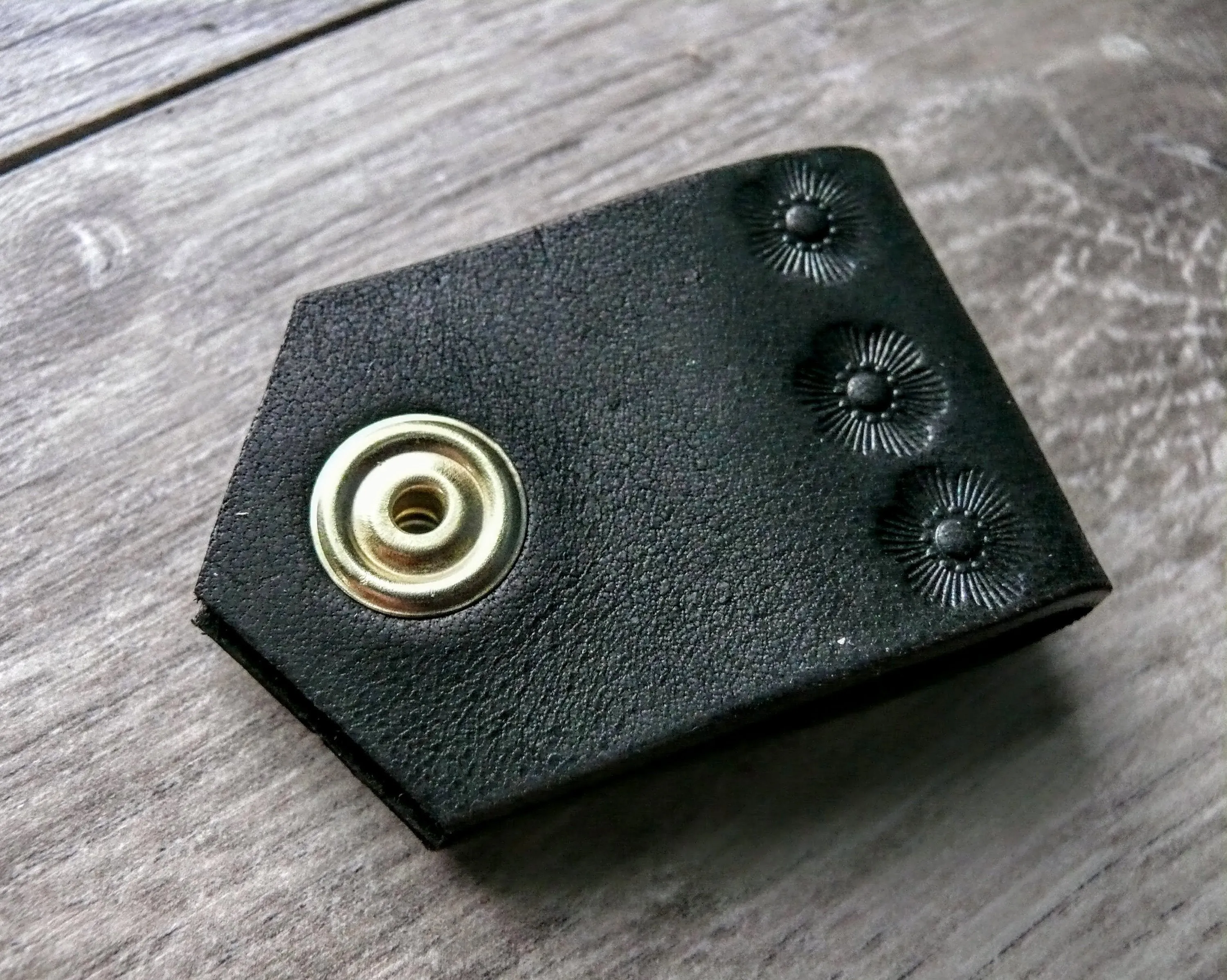 Leather cord organizer, handcrafted leather cable organizer, iPhone cord wrap, leather earbud cord, leather gift