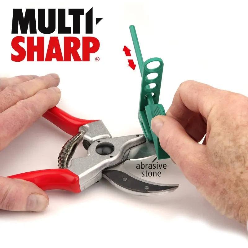 MULTI-SHARP SECATEUR & LOPER SHARPENER JIG MULTI ANGLE SIL. CARBIDE MS1601E