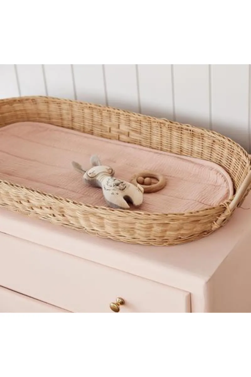 Olli Ella - Luxe Organic Cotton Liner - Rose