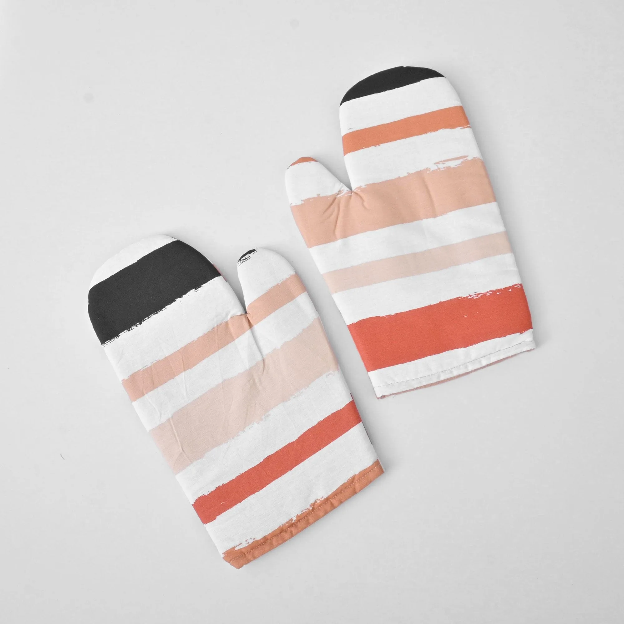 Quimper Cotton Heat Resistant Oven Gloves Pair